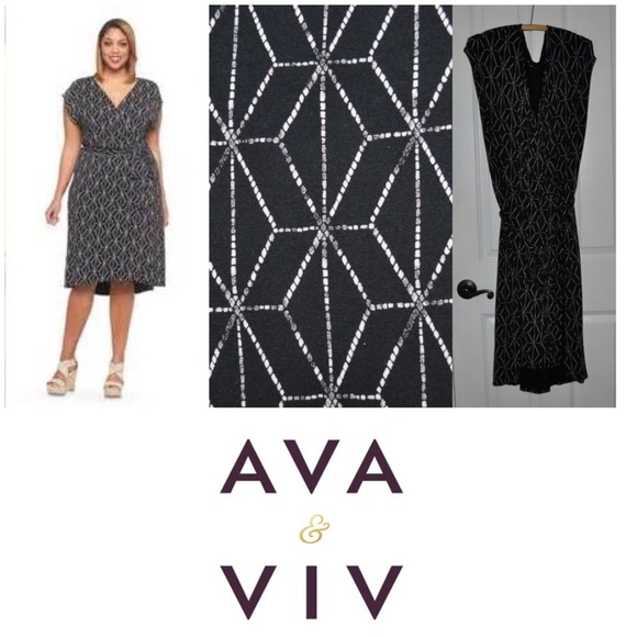 ava wrap dress